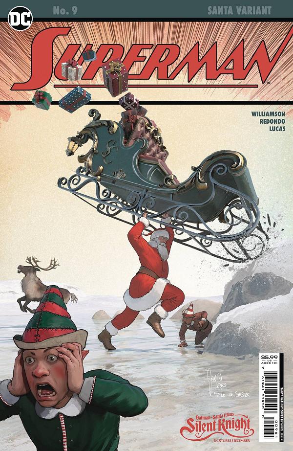 Superman #9 CVR E MIKEL JANIN SANTA CSV cover