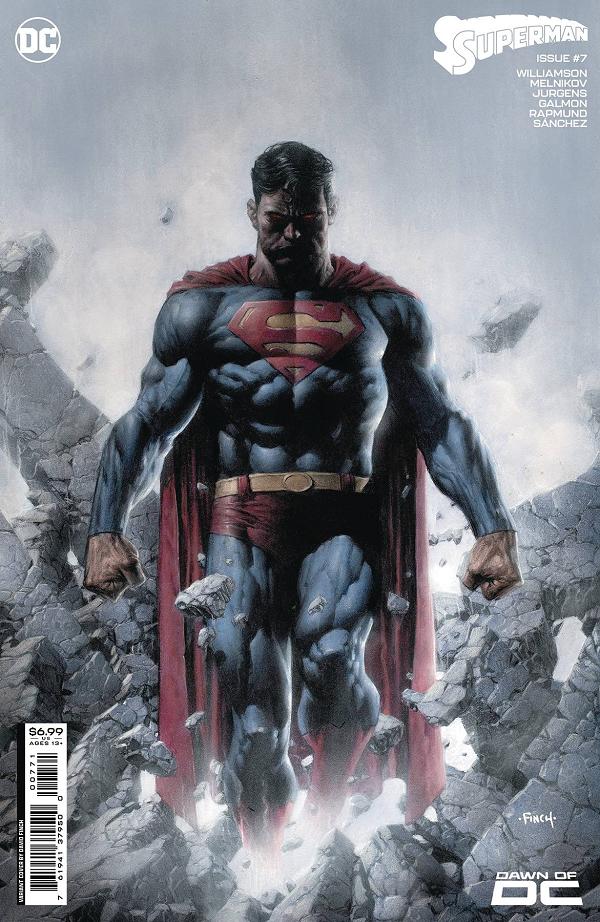 Superman #7 CVR E CVR E DAVID FINCH CS cover