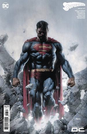 Superman #7 CVR E CVR E DAVID FINCH CS cover