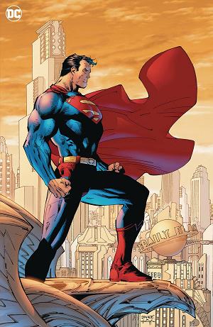 Superman #7 CVR G CVR G LEE ICONS SERIES SUPERMAN FOIL cover