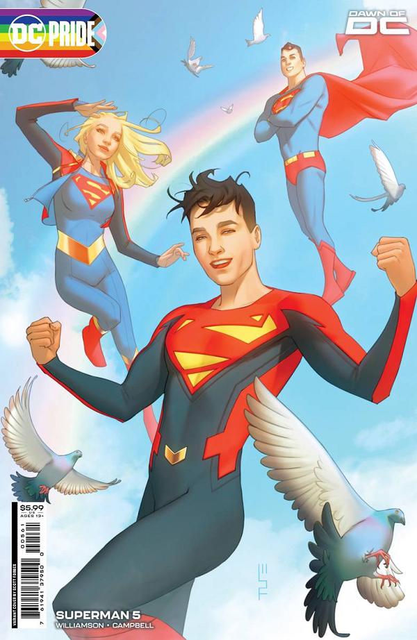 Superman #5 CVR D CVR D W SCOTT FORBES DC PRIDE CARD STOCK cover