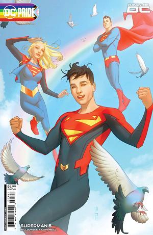 Superman #5 CVR D CVR D W SCOTT FORBES DC PRIDE CARD STOCK cover