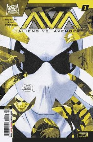 Aliens Vs Avengers #1 (OF 4) 2ND PTG ESAD RIBIC cover