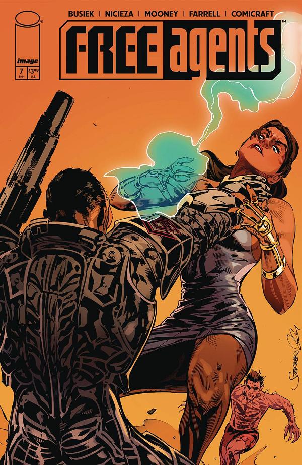 Free Agents #7 CVR A MOONEY cover