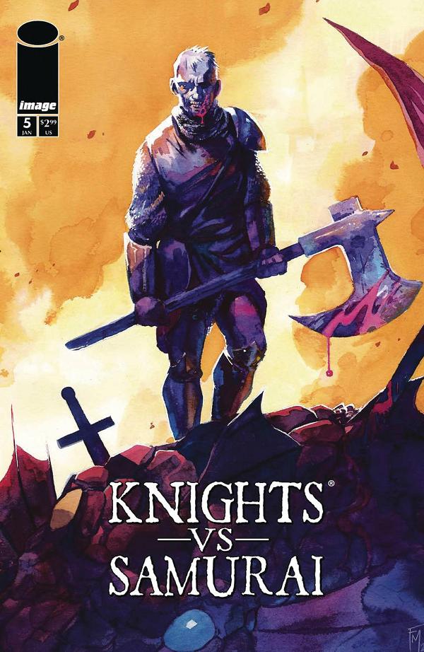 Knights Vs Samurai #5 CVR B MELE cover