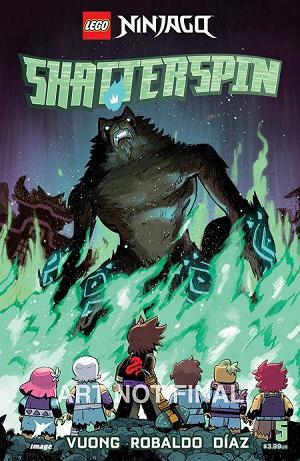 Lego Ninjago Shatterspin #5 cover