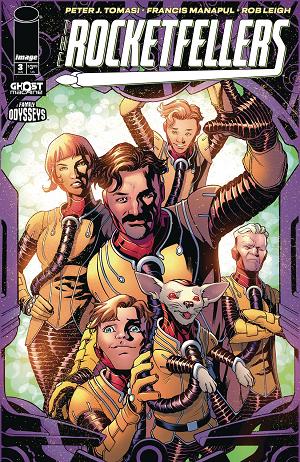 Rocketfellers #3 CVR B MCKONE & KALISZ cover
