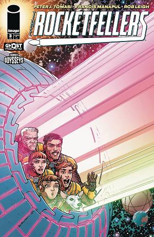 Rocketfellers #3 CVR C BURNHAM & REBER cover