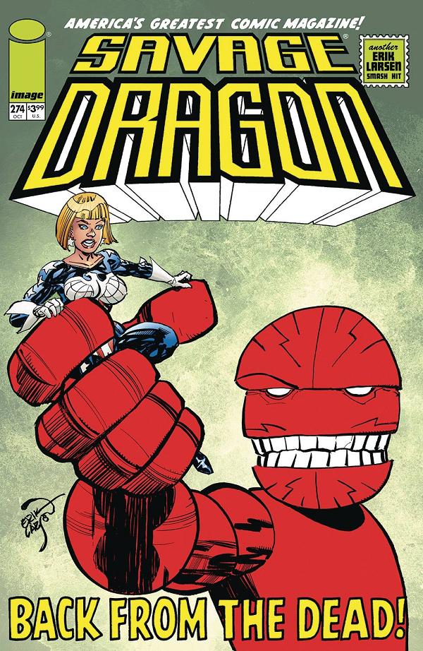 Savage Dragon #274 CVR A LARSEN (RES) (MR) cover