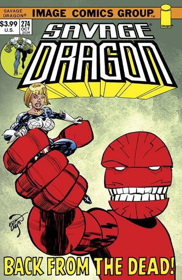 Savage Dragon #274 CVR B LARSEN (RES) (MR) cover