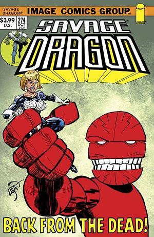 Savage Dragon #274 CVR B LARSEN (RES) (MR) cover