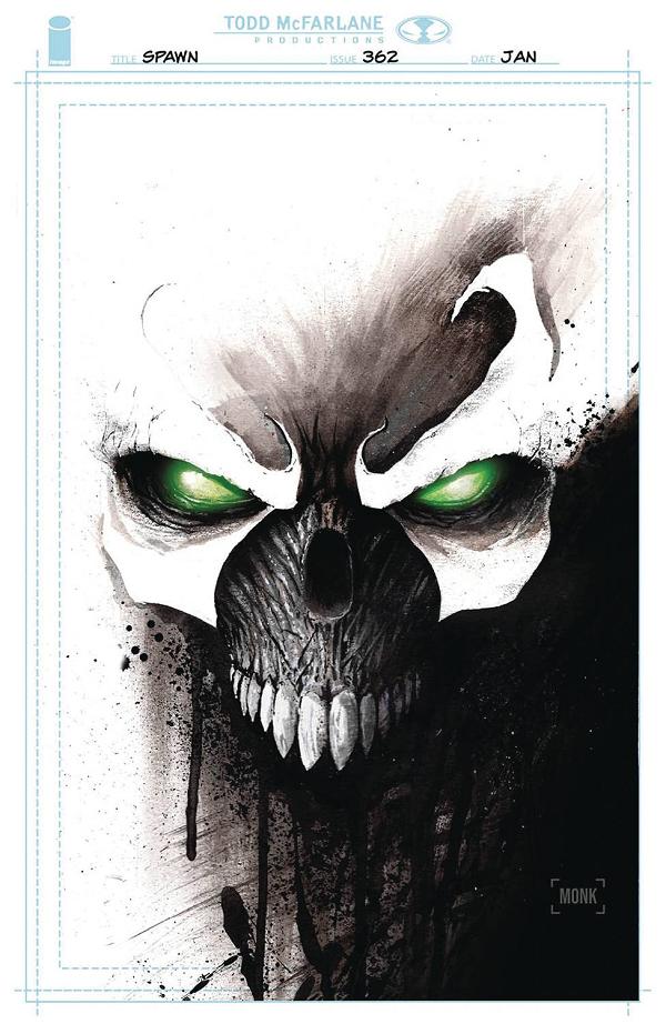 Spawn #362 CVR C MONK cover