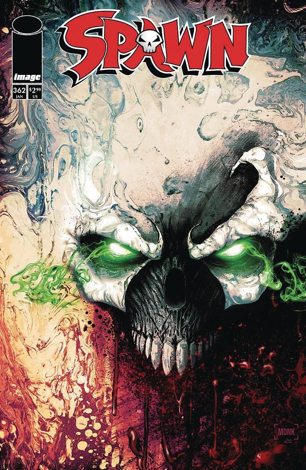 Spawn #362 CVR B MONK cover