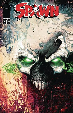 Spawn #362 CVR B MONK cover