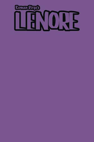 Lenore The Time War #1 CVR D COLOR BLANK SKETCH (MR) cover