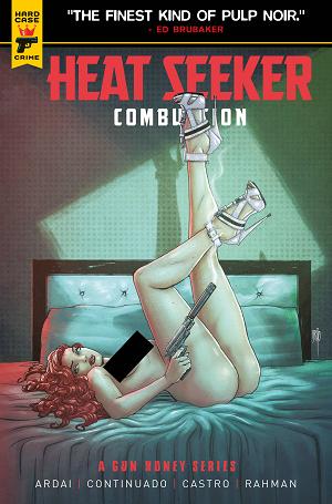 Heat Seeker Combustion Gun Honey Series #3 CVR E BRAO NUDE B cover