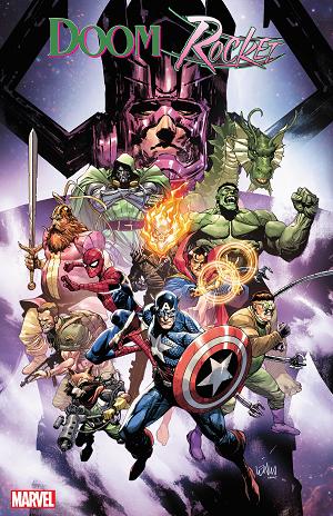Doctor Doom & Rocket Raccoon #1 LEINIL YU PROMO cover