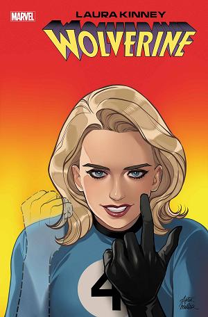 Laura Kinney Wolverine #2 JONES FANTASTIC FOUR HOMAGE cover