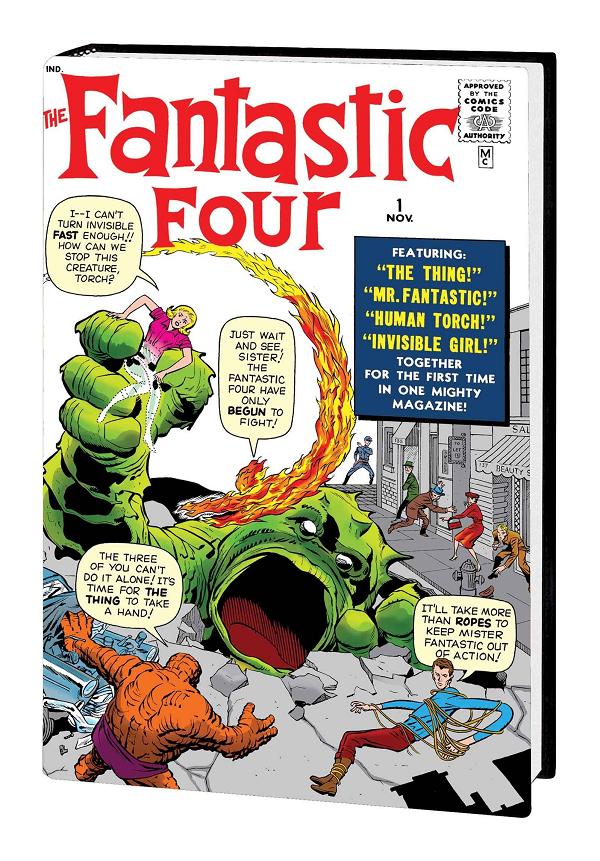 The Fantastic Four Omnibus Hc Vol 01 Jack Kirby Dm Var