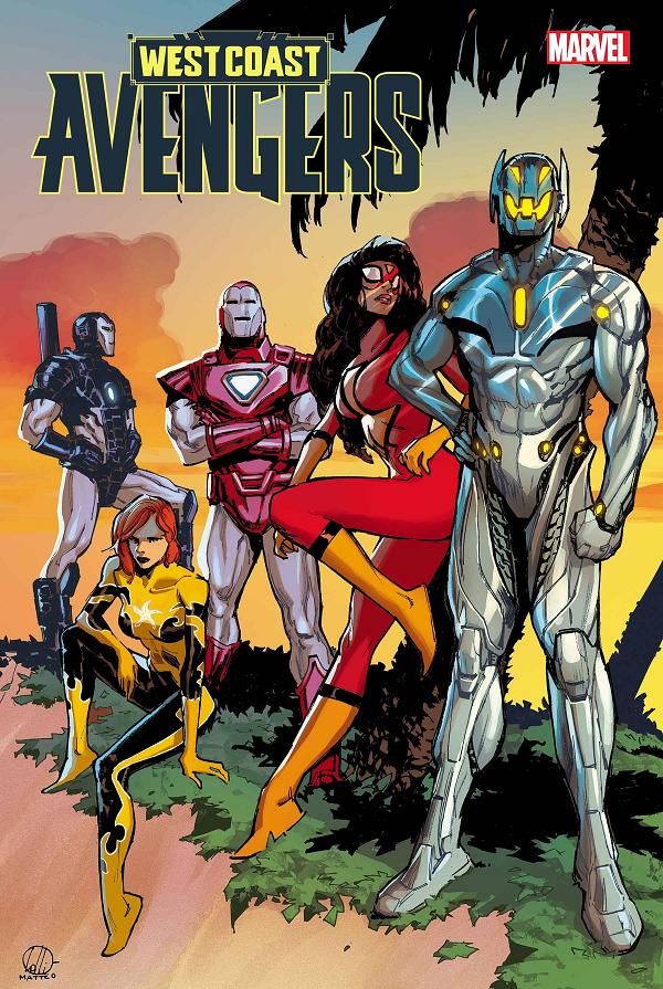 West Coast Avengers #3 MATTEO LOLLI cover