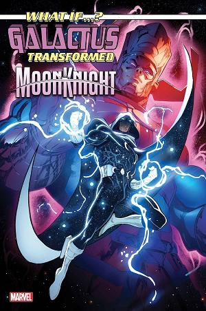 What If Galactus Transformed Moon Knight #1 IBAN COELLO cover