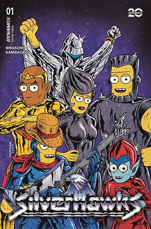 Silverhawks #1 CVR H MANIX cover
