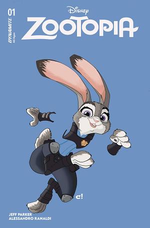 Zootopia #1 CVR C ROUSSEAU COLOR BLEED cover