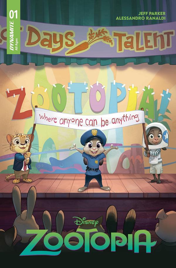 Zootopia #1 CVR D STORYBOOK ART cover