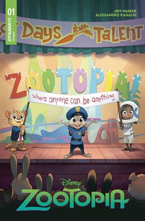 Zootopia #1 CVR D STORYBOOK ART cover
