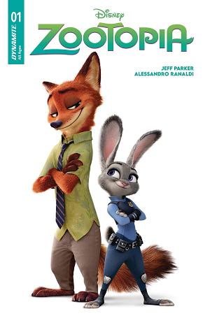 Zootopia #1 CVR E MOVIE CHARACTERS cover