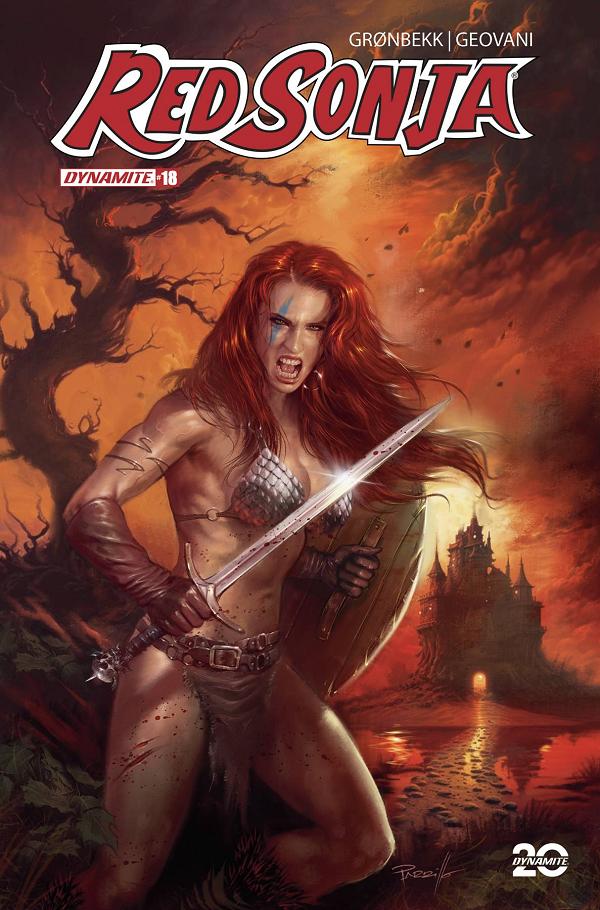 Red Sonja 2023 #18 cover by Lucio Parrillo
