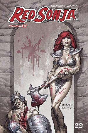 Red Sonja 2023 #18 CVR C LINSNER cover