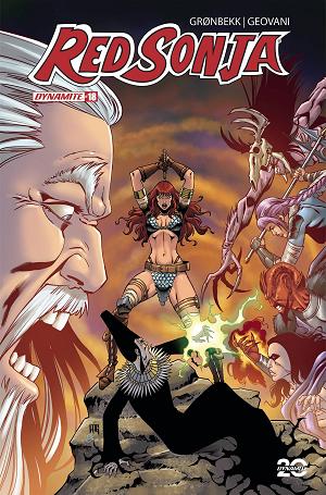 Red Sonja 2023 #18 CVR D GEOVANI cover