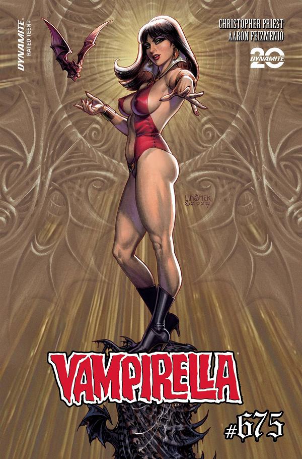 Vampirella #675 variant cover by Joseph Michael Linsner