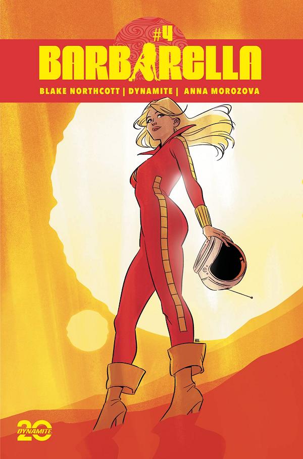 Barbarella #4 variant cover by Annie Wu