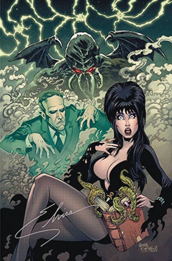 Elvira Meets Hp Lovecraft #1 cover