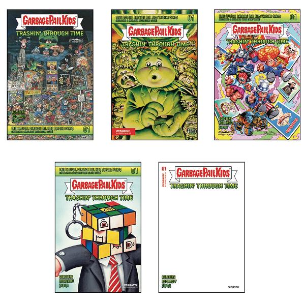 Garbage Pail Kids Trashin Through Time #1 cover