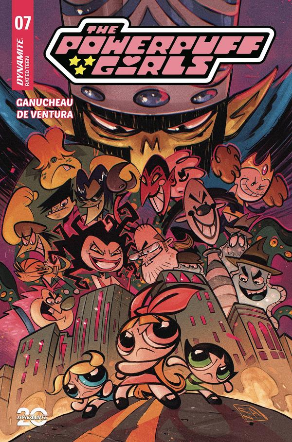 Powerpuff Girls #7 variant cover by Alessandro Ranaldi