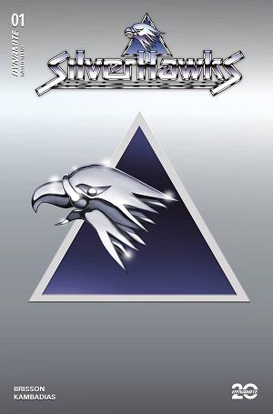 Silverhawks #1 CVR I SILVERHAWKS SYMBOL FOIL SILVER cover