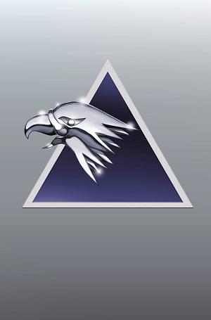 Silverhawks #1 CVR J SILVERHAWKS SYMBOL FOIL SILVER VIRGIN ( cover