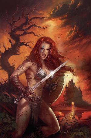 Red Sonja 2023 #18 CVR K PARRILLO LTD VIRGIN cover