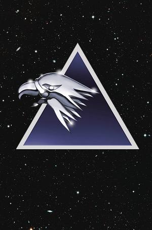 Silverhawks #1 CVR N SILVERHAWKS SYMBOL METAL PREMIUM cover
