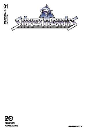 Silverhawks #1 CVR M BLANK AUTHENTIX cover