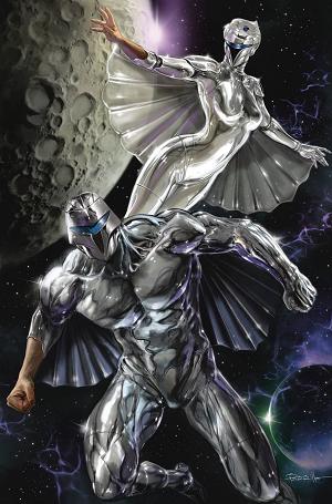 Silverhawks #1 CVR Q PARRILLO LTD VIRGIN cover