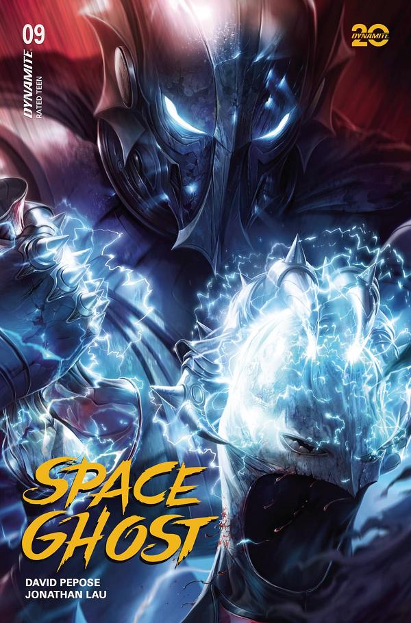 Space Ghost #9 cover by Francesco Mattina