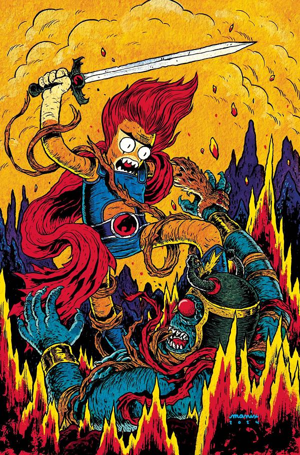 Thundercats #12 variant cover by Manix