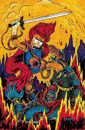 Thundercats #12 CVR J MANIX FOIL VIRGIN cover