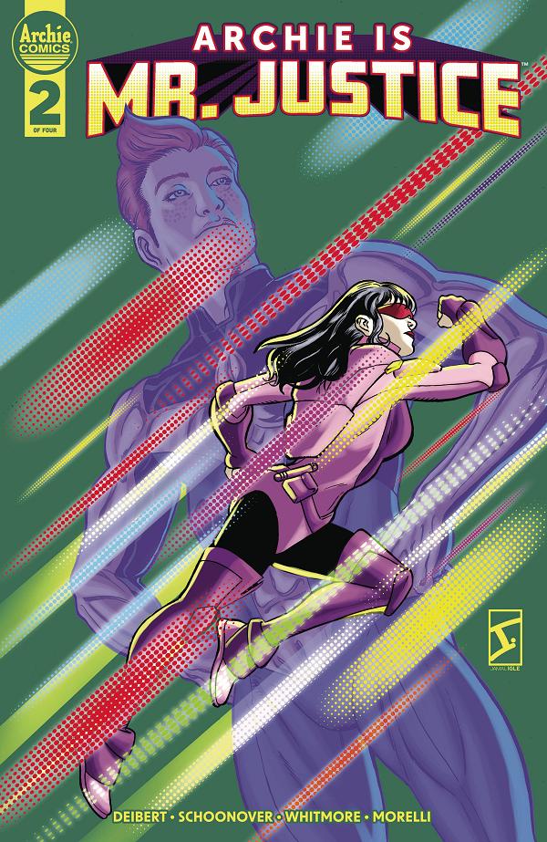 Archie Is Mr Justice #2 variant cover by Jamal Igle