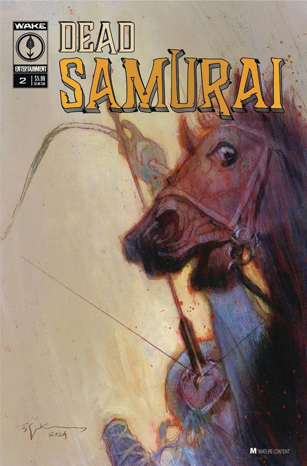 Dead Samurai #2 CVR A BILL SIENKIEWICZ (MR) cover