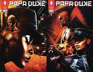Papa Duke #1 CVR F NAOMI GRIFFIN HOLOFOIL FLIP (MR) cover